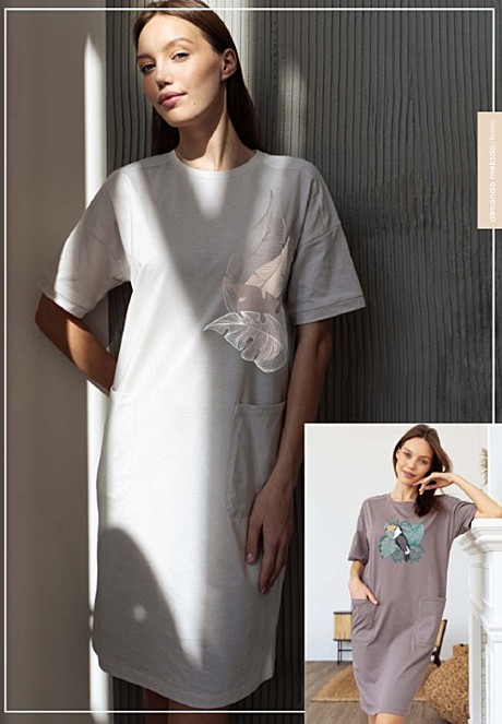 Платье женское ALMANDO MELADO Oasis 70152 светло-серый